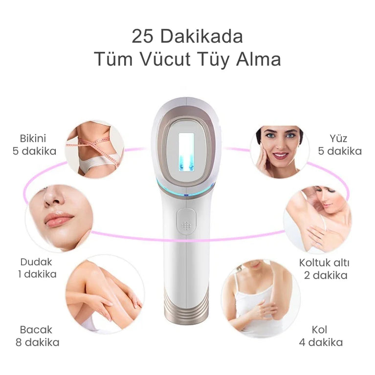 NoTime OPT Profesyonel Buz Lazer Epilasyon - MedEssence