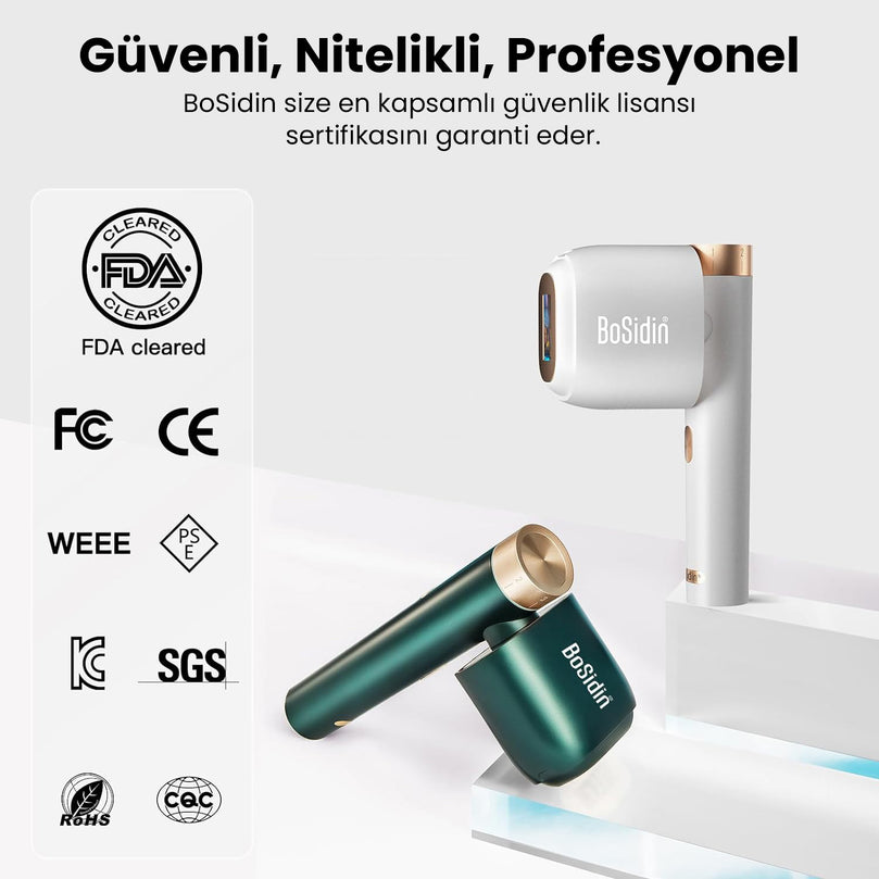 BoSidin Pro OPT Buz Lazer Epilasyon Cihazı - MedEssence